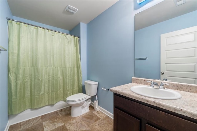 3720 Liverpool Way, Atlanta, GA 30331 - full bathroom with vanity, shower / tub combo, and toilet