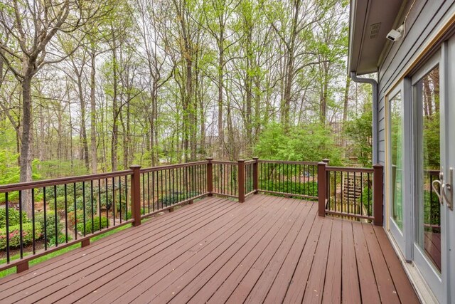 view of deck