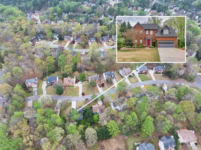 aerial view