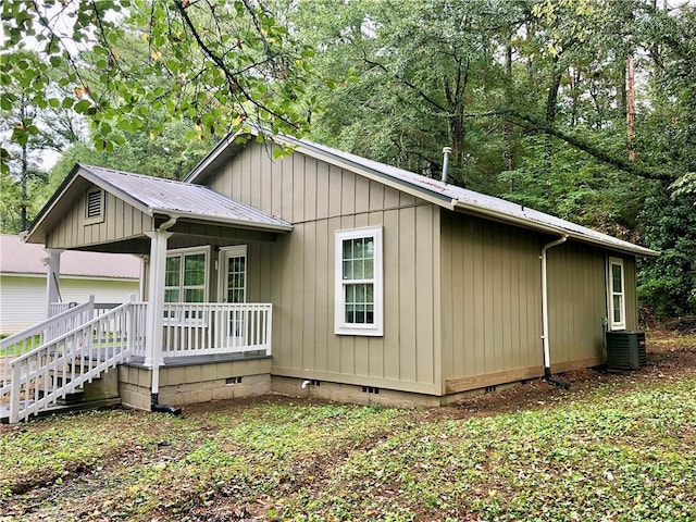 116 Nation Dr, Calhoun, GA 30701 - view of side of property featuring central AC