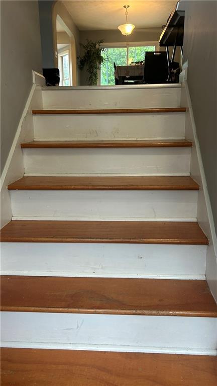 view of staircase