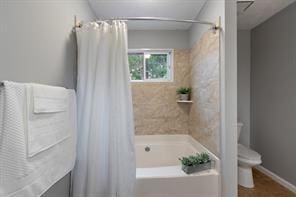 bathroom featuring toilet