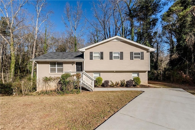 4412 Rustic Wood Dr, Stone Mountain, GA 30083 - view of tri-level home