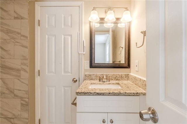 4412 Rustic Wood Dr, Stone Mountain, GA 30083 - bathroom featuring vanity
