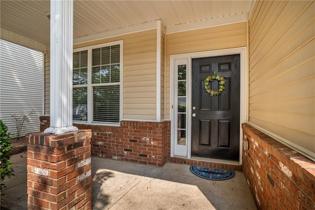 208 Oconee Way, Canton, GA 30114 - entrance to property with covered porch and brick siding