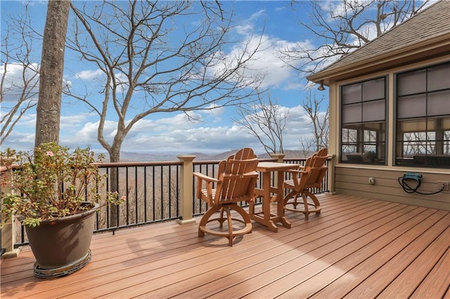 79 Strawberry Way, Jasper, GA 30143 - view of wooden deck