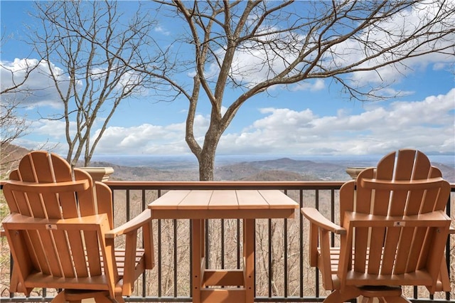79 Strawberry Way, Jasper, GA 30143 - deck with a mountain view
