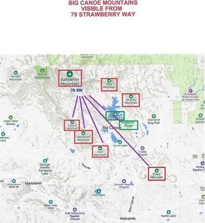 79 Strawberry Way, Jasper, GA 30143 - map of property / related area