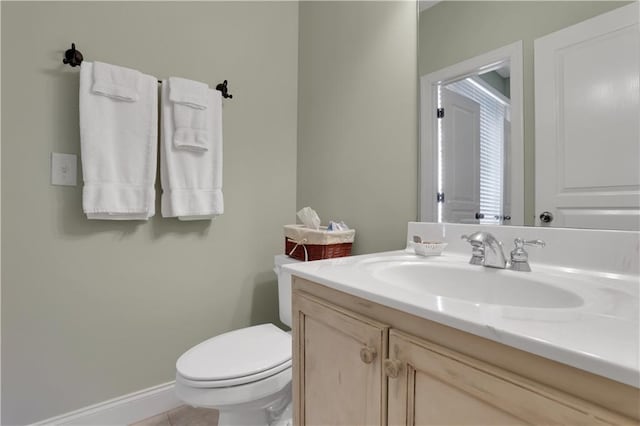 79 Strawberry Way, Jasper, GA 30143 - half bathroom with vanity and tile patterned flooring