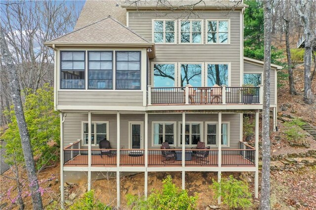 79 Strawberry Way, Jasper, GA 30143 - rear view of house with a shingled roof