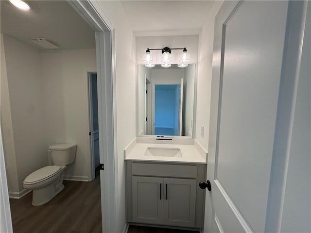 23 Gresham Ct, Dawsonville, GA 30534 - bathroom with wood finished floors and vanity