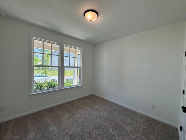 23 Gresham Ct, Dawsonville, GA 30534 - carpeted empty room with baseboards