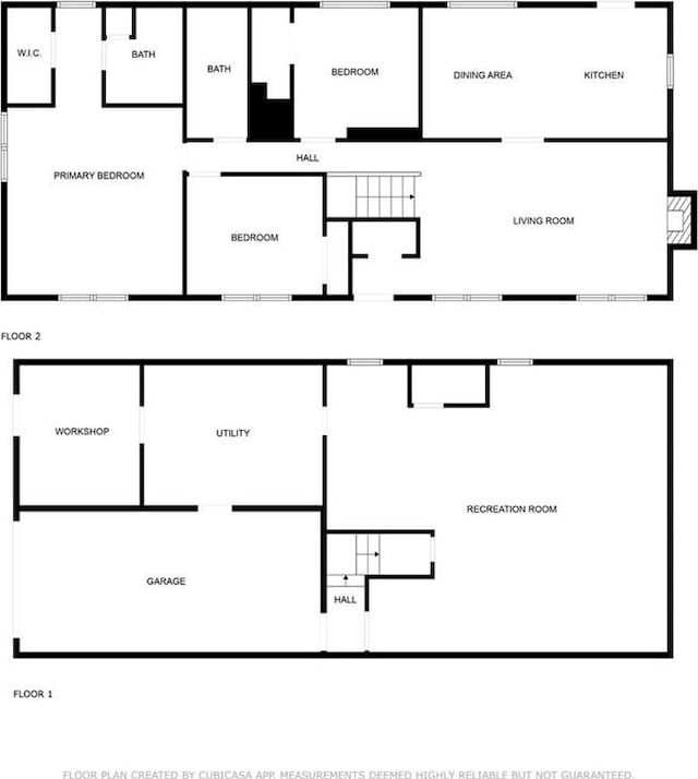 6863 Recreation Ln, Acworth, GA 30102 - floor plan / room layout