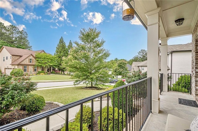 285 Turtle Rock Pl, Acworth, GA 30101 - balcony with a residential view