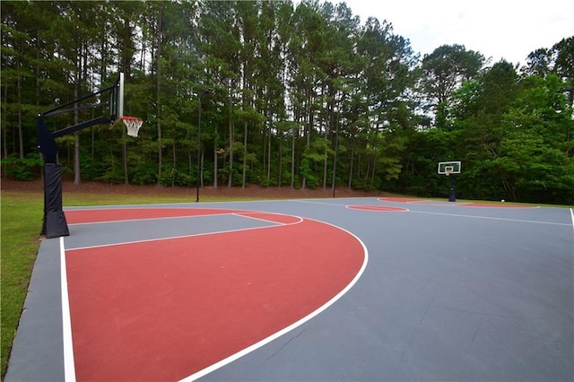 285 Turtle Rock Pl, Acworth, GA 30101 - view of basketball court with community basketball court