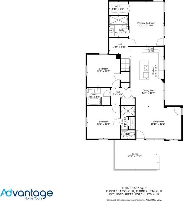 599 Daniel Ave, Decatur, GA 30032 - plan