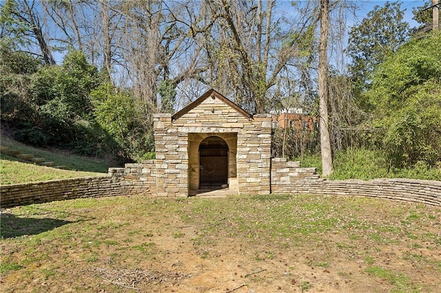 view of outbuilding featuring an outbuilding