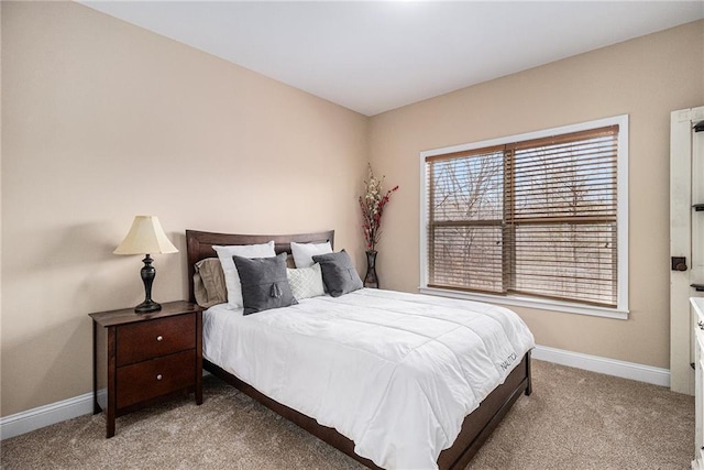 6350 Old Wood Hollow Way, Buford, GA 30518 - bedroom with light carpet and baseboards