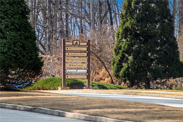 6350 Old Wood Hollow Way, Buford, GA 30518 - view of community / neighborhood sign
