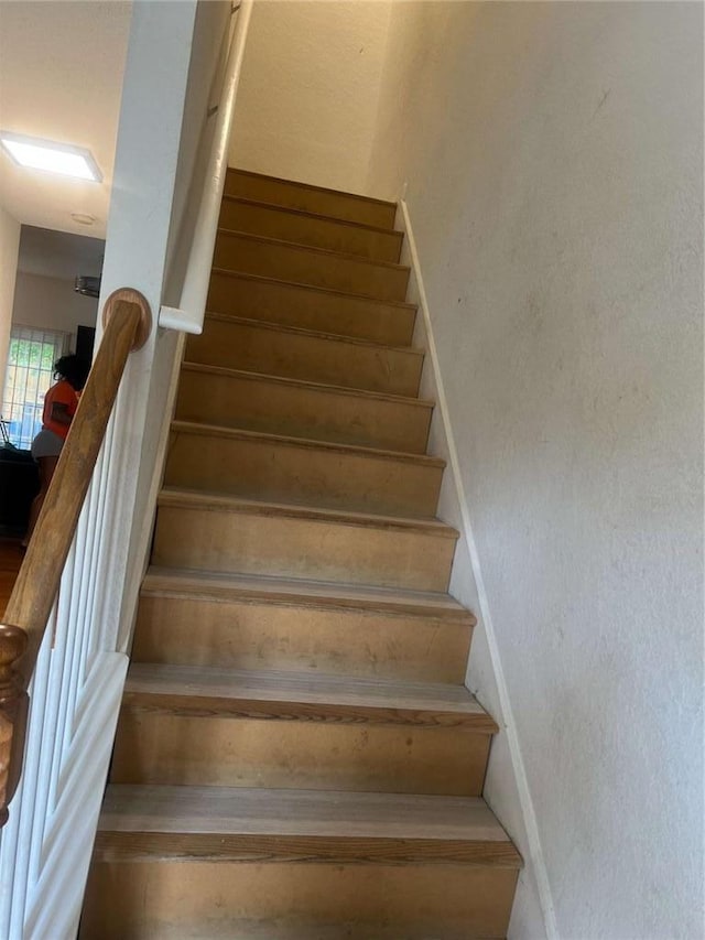 116 Madeline Ct, Mcdonough, GA 30253 - stairs featuring baseboards