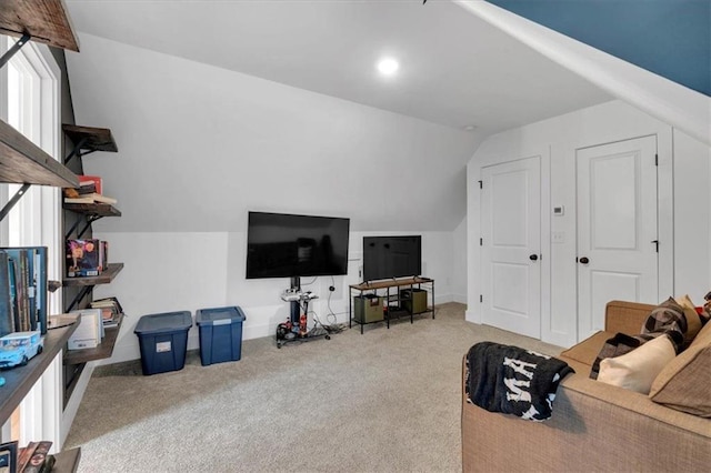 3088 Hiram Sudie Rd, Hiram, GA 30141 - carpeted living area with vaulted ceiling