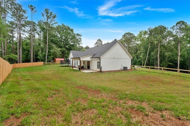 3088 Hiram Sudie Rd, Hiram, GA 30141 - view of property exterior with a fenced backyard and a patio