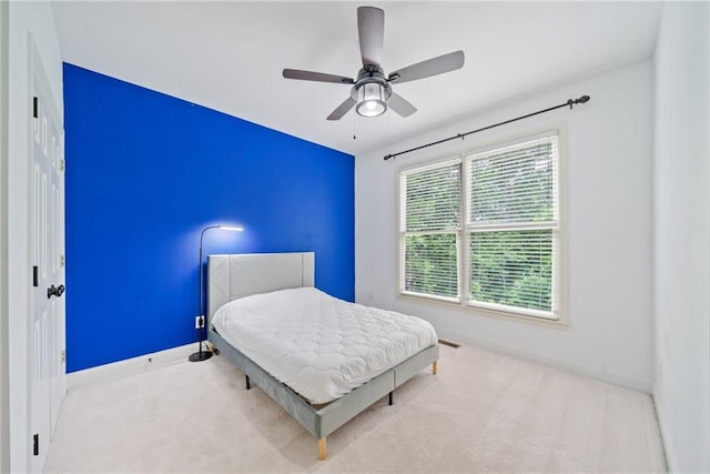 420 Big Bend Trl, Sugar Hill, GA 30518 - carpeted bedroom featuring baseboards and ceiling fan