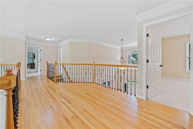 420 Big Bend Trl, Sugar Hill, GA 30518 - spare room featuring wood finished floors, ornamental molding, and baseboards