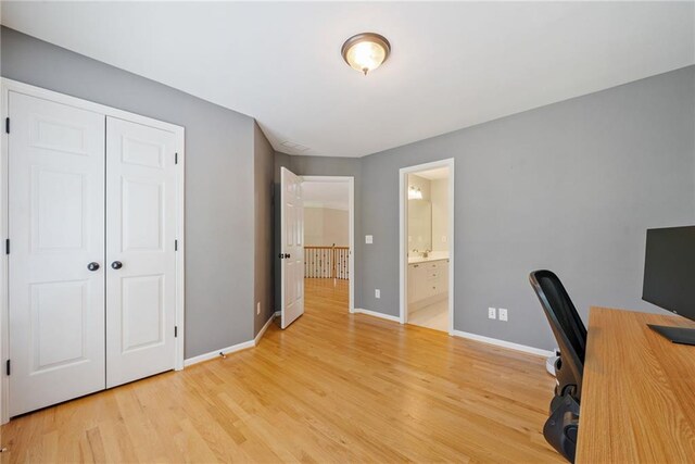 420 Big Bend Trl, Sugar Hill, GA 30518 - unfurnished office with light wood-style floors and baseboards