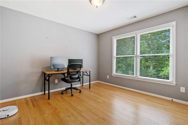 420 Big Bend Trl, Sugar Hill, GA 30518 - office area featuring wood finished floors and baseboards