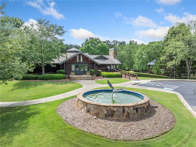 420 Big Bend Trl, Sugar Hill, GA 30518 - view of community featuring a lawn