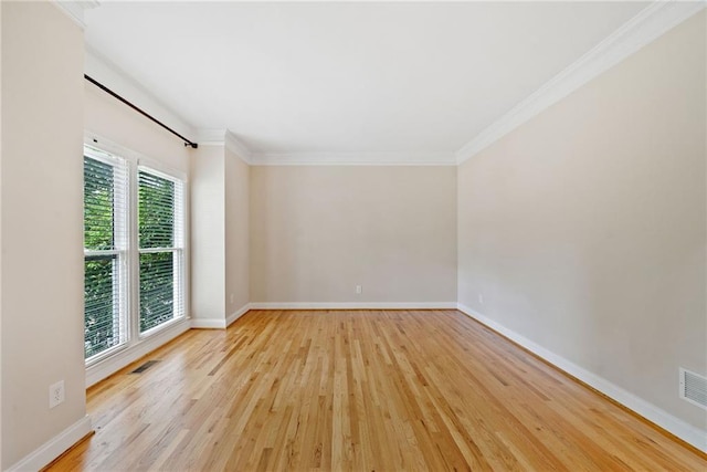 420 Big Bend Trl, Sugar Hill, GA 30518 - unfurnished room featuring wood finished floors, baseboards, and crown molding