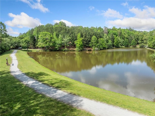 420 Big Bend Trl, Sugar Hill, GA 30518 - water view with a forest