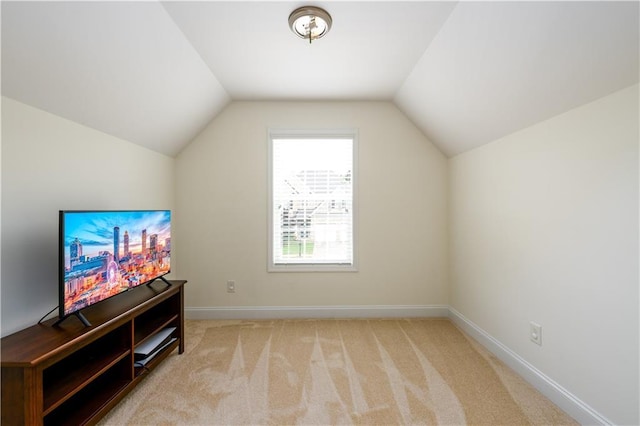1076 Scenic Park Trl, Lawrenceville, GA 30046 - additional living space with lofted ceiling, carpet flooring, and baseboards