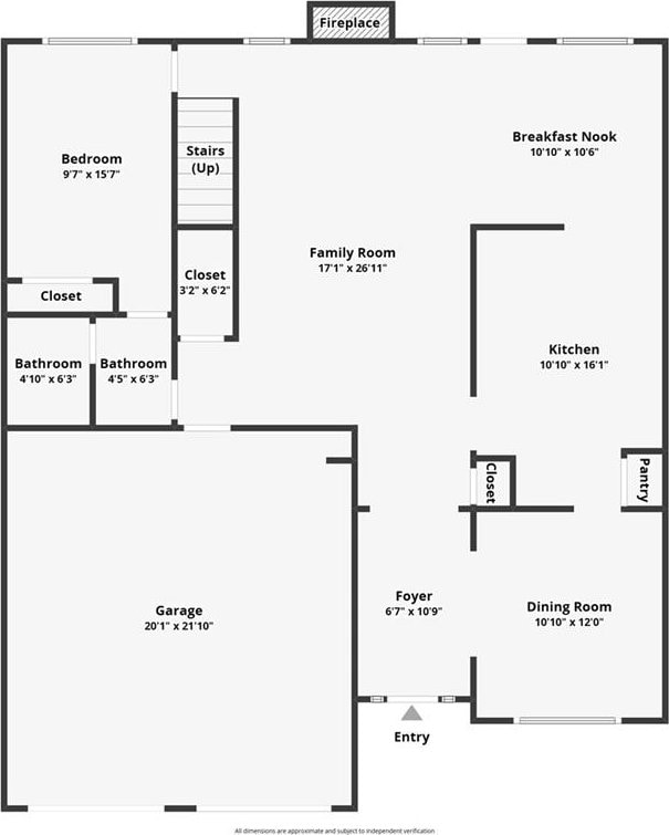 1076 Scenic Park Trl, Lawrenceville, GA 30046 - home floor plan