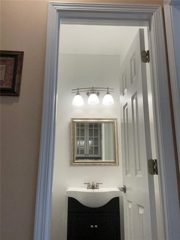 3381 Walkers Ridge Rd, Dacula, GA 30019 - bathroom featuring vanity