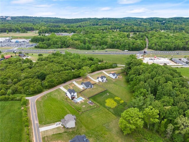 526 Wilbanks Rd, Alto, GA 30510 - drone / aerial view with a wooded view