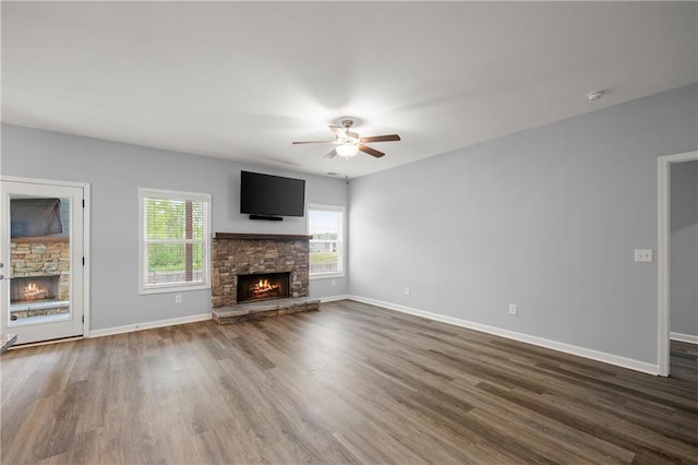 526 Wilbanks Rd, Alto, GA 30510 - hallway with wood finished floors and baseboards