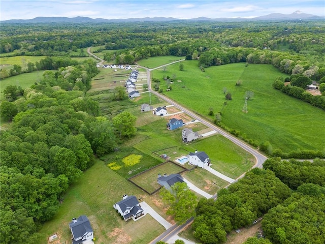 526 Wilbanks Rd, Alto, GA 30510 - aerial view with a mountain view, a view of trees, and a rural view