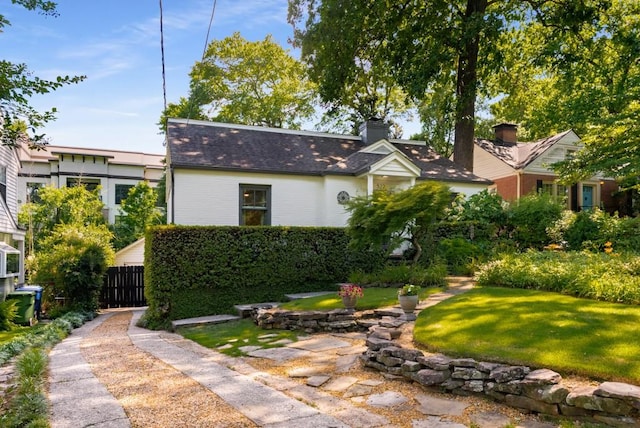 522 Trabert Ave NW, Atlanta, GA 30309 - view of front facade with a chimney