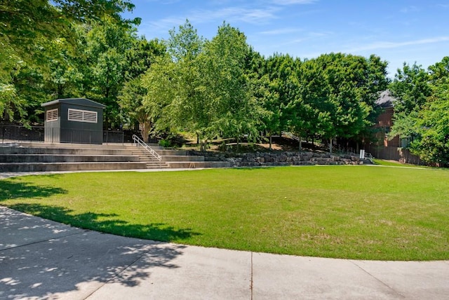 522 Trabert Ave NW, Atlanta, GA 30309 - view of yard featuring stairway