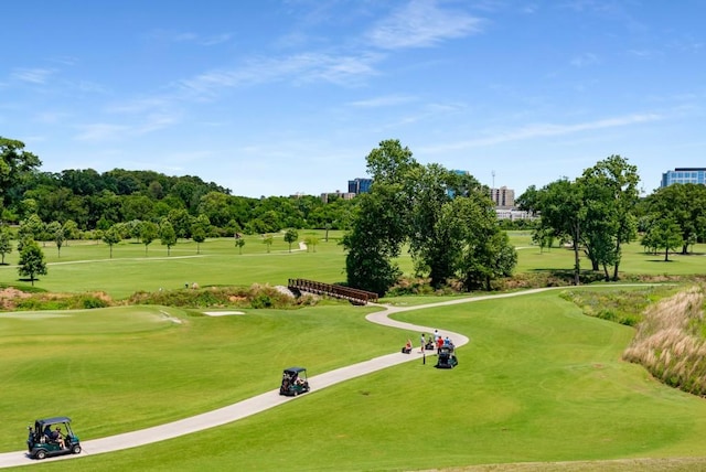 522 Trabert Ave NW, Atlanta, GA 30309 - view of property's community featuring golf course view and a yard