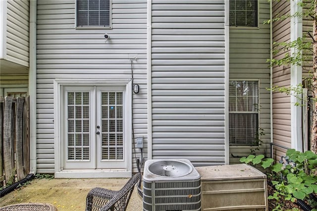 2376 Wellington Cir, Lithonia, GA 30058 - view of patio / terrace with french doors