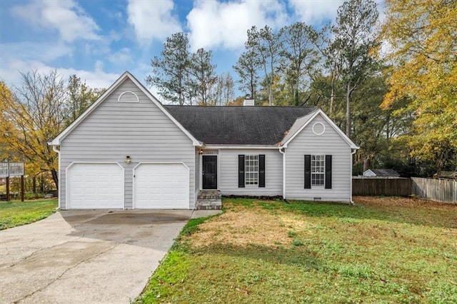 1299 Paddocks Way, Powder Springs, GA 30127 - single story home with a garage and a front lawn