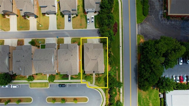 4895 Sterling Close, Buford, GA 30518 - aerial view of residential area with property boundaries highlighted