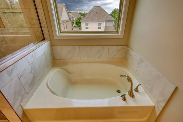 4895 Sterling Close, Buford, GA 30518 - bathroom with a garden tub