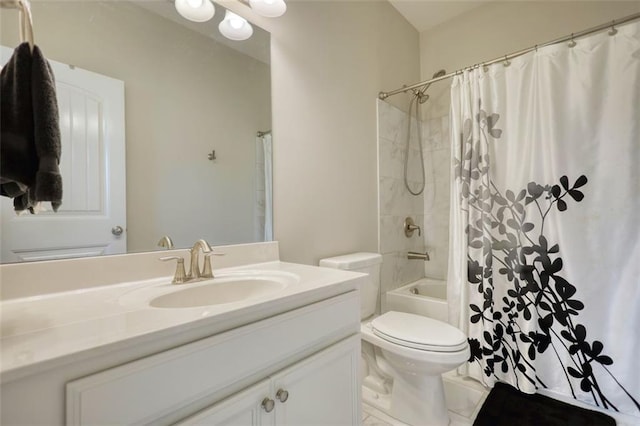 4895 Sterling Close, Buford, GA 30518 - full bathroom featuring vanity and shower / tub combo