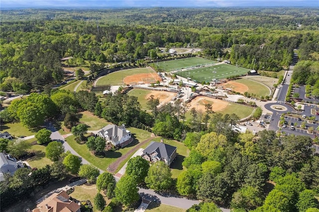 view of birds eye view of property