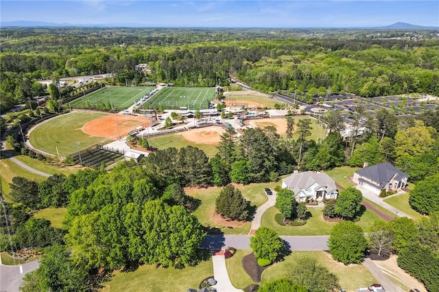 view of drone / aerial view