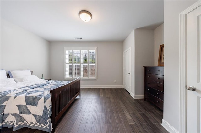 359 Alderwood Ln, Atlanta, GA 30328 - bedroom with dark wood-type flooring and baseboards